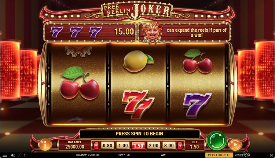 free reelin joker slot