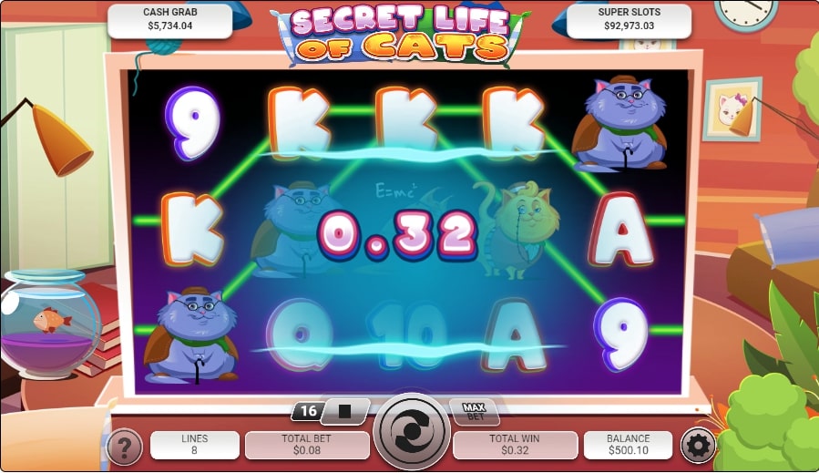 secret life of cats slot game