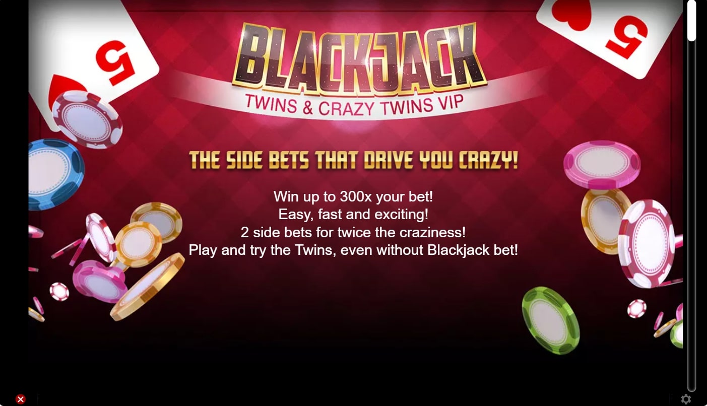 Blackjack Twins and Crazy Twins VIP 