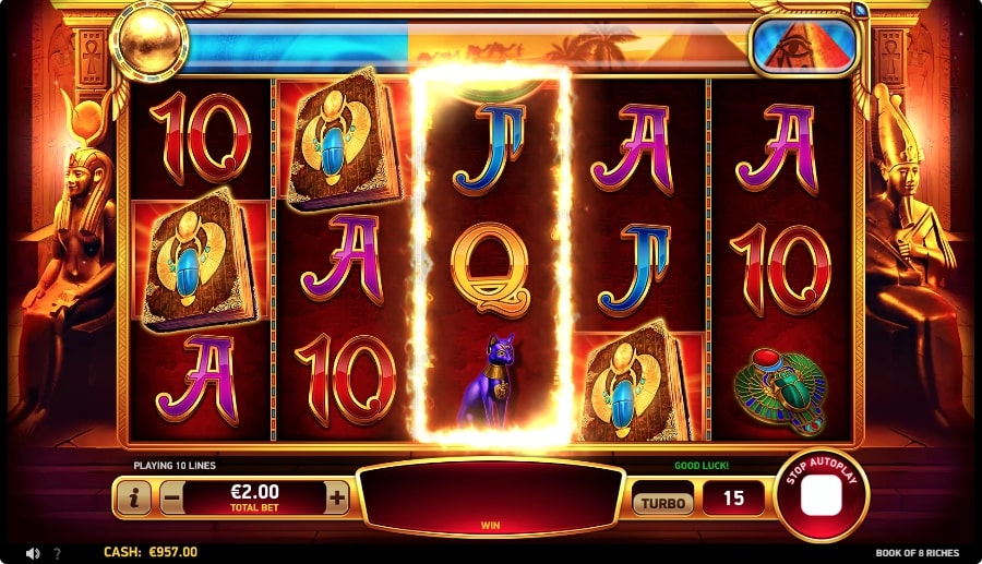 book of riches 8 slot game