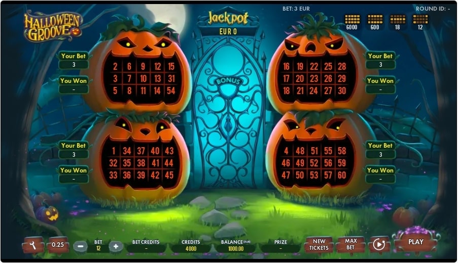 halloween groove slot game 