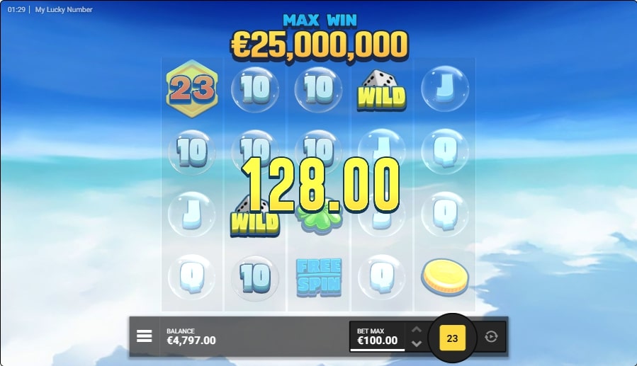 hacksaw gaming my lucky number slot game max win