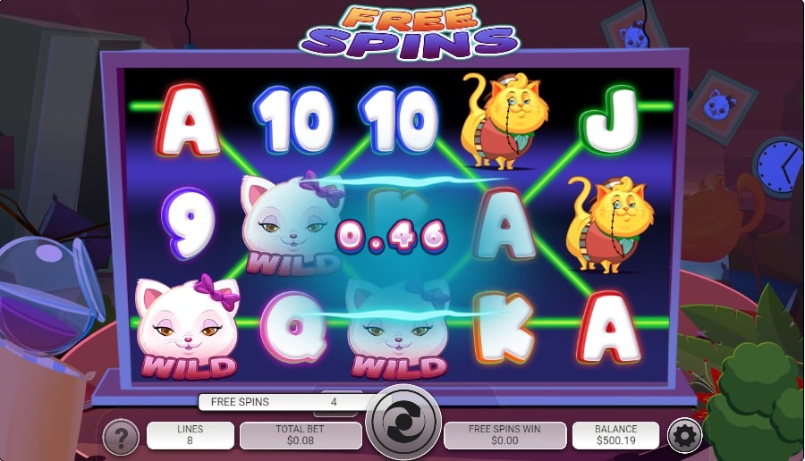 secret life of cats slot game free spins wild