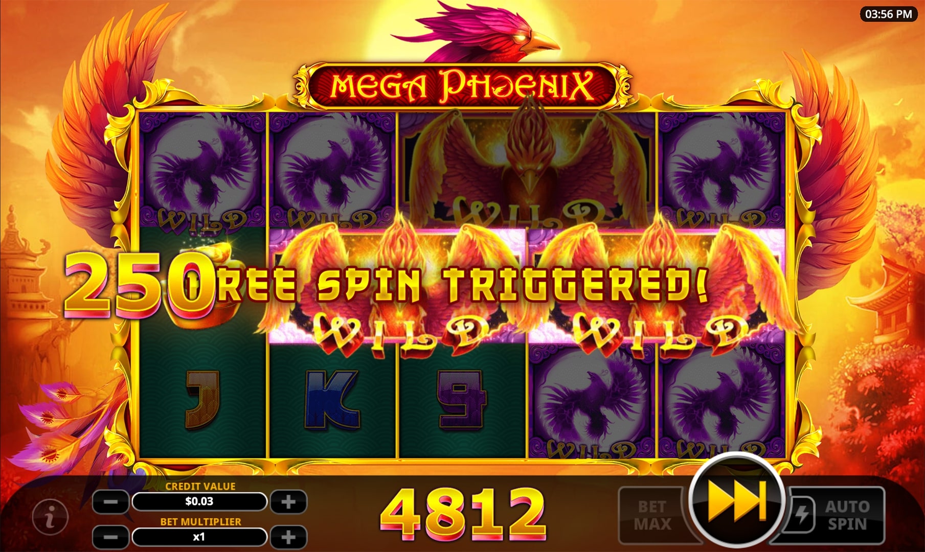 Mega Phoenix Slot Game Swintt