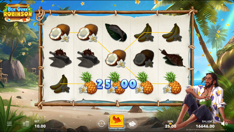 ben gunn robinson online slot game