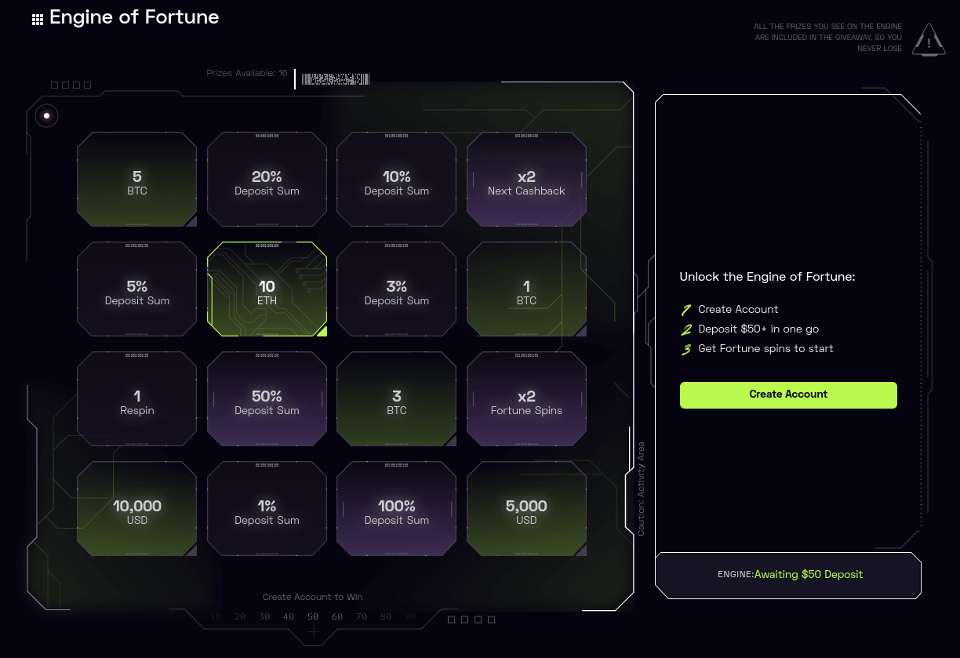 immerion casino engine of fortune