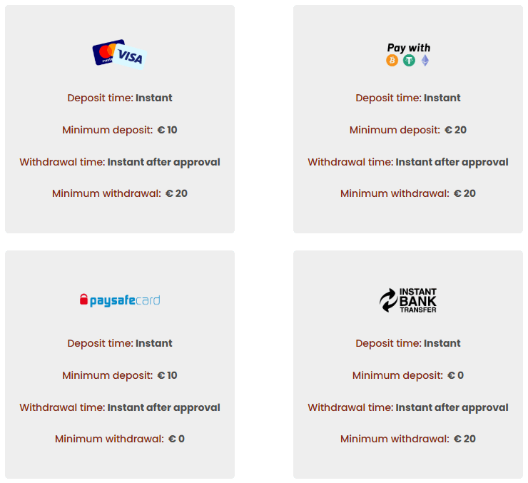 impressario casino banking