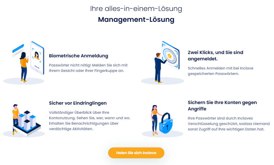 Inclave Management Losung