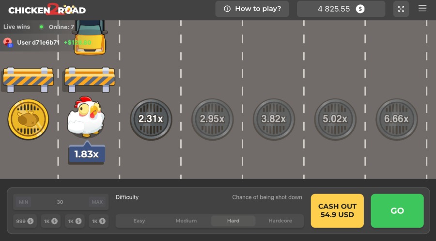 inout games chicken road 2