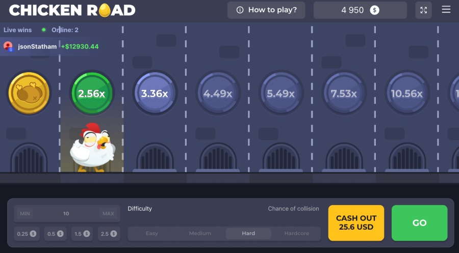 inout games chicken road