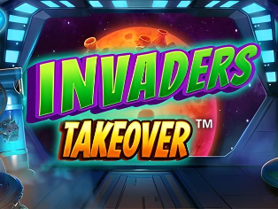 invaders takeover by light and wonder logo