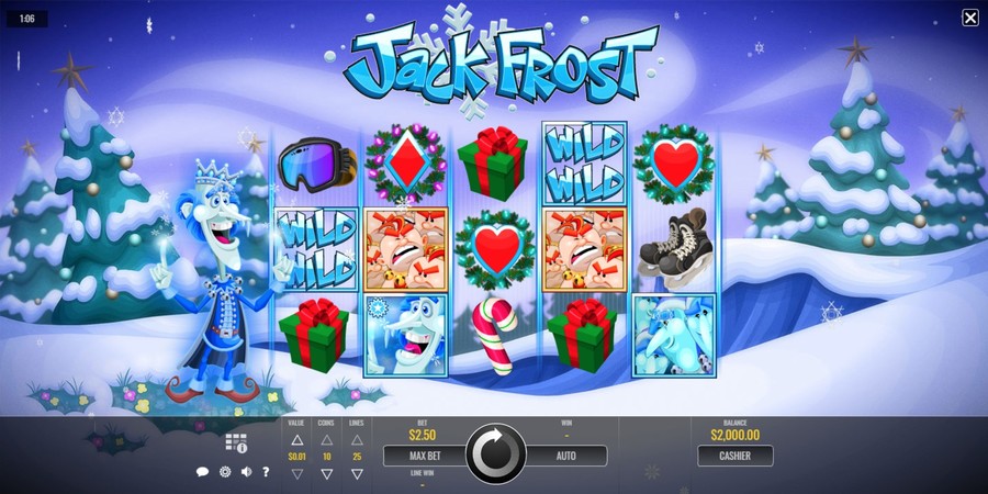 Jack Frost Slot Reels