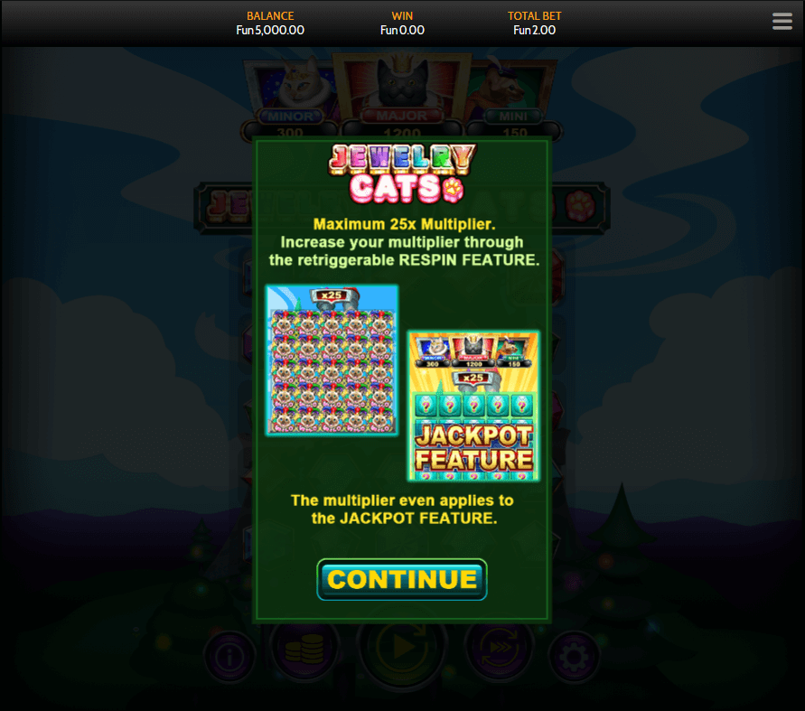 Jewelry Cats Online Slot Game Intro