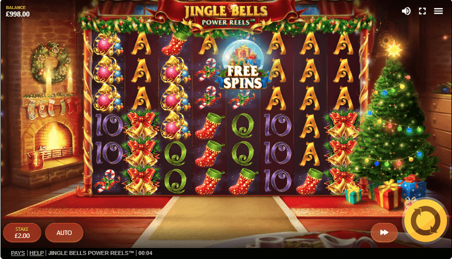 Jingle Bells Power Reels reels