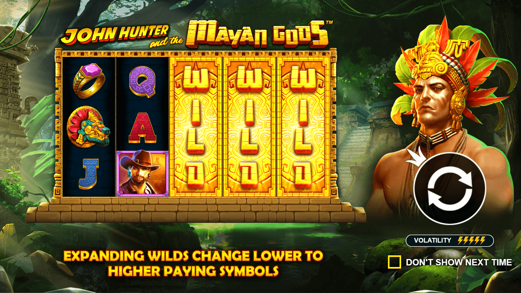 John Hunter and the Mayan Gods feature