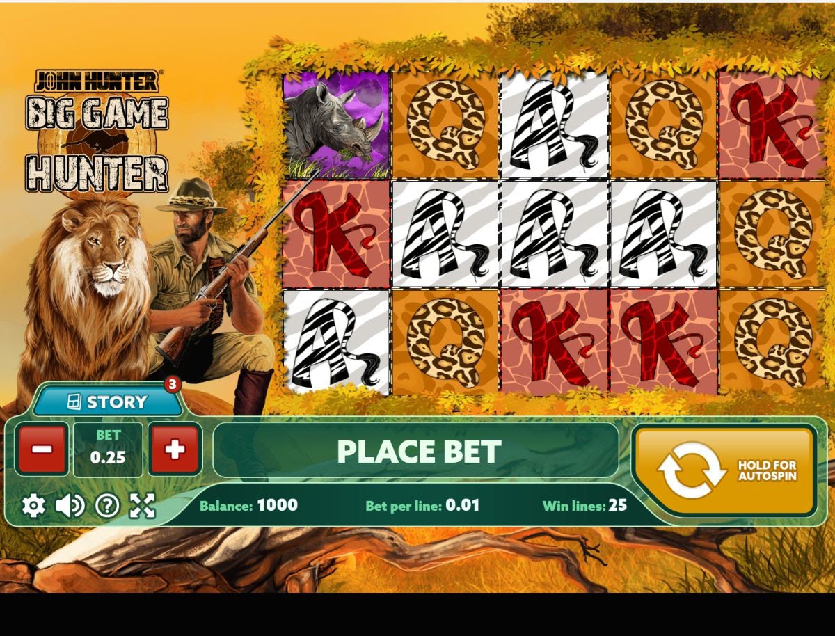 John Hunter Big Game Hunter Slot Game