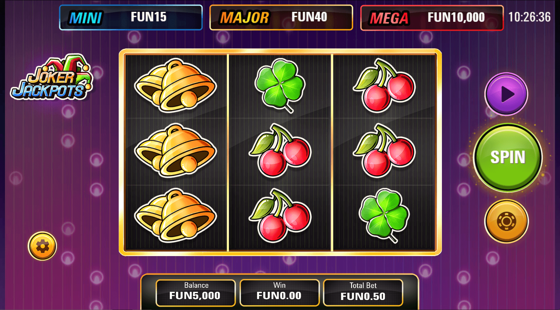 joker jackpots reels