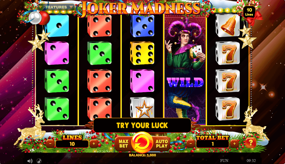 Joker Madness Christmas Edition Online Slot Game Rels