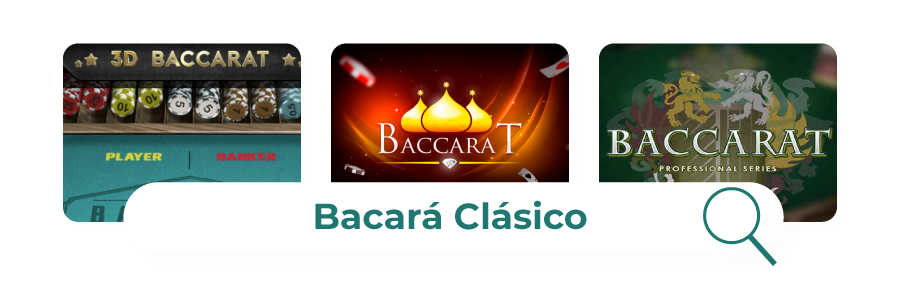 imagen de bacara clasico