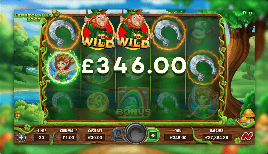 Leprechaunâ€™s Loot Online Slot Game Win