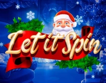 let it spin logo christmas