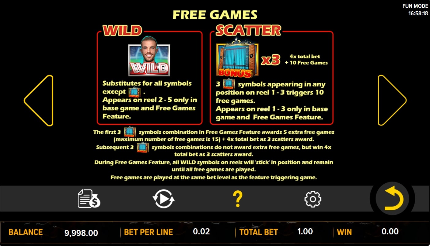 Liverpool Football Club Slot WIld Scatter