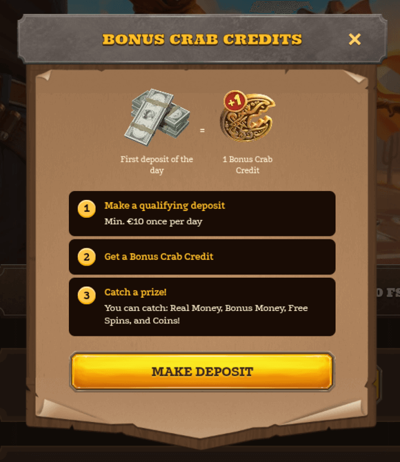 lizaro casino bonus crab