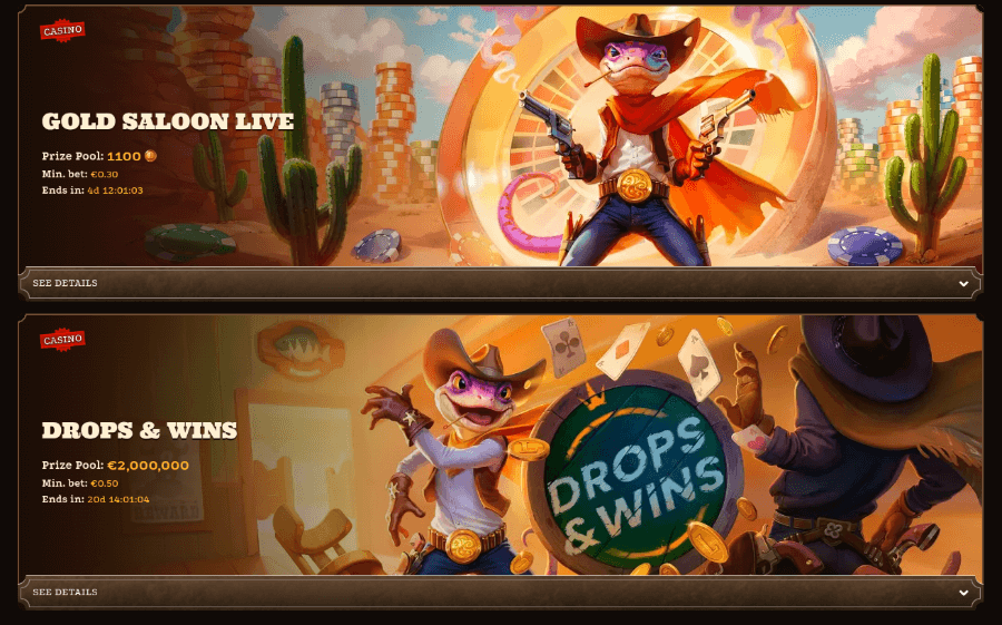 lizaro casino tournaments