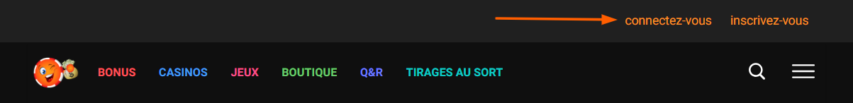 Connectez-vous à votre compte