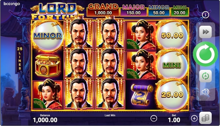 Lord Fortune Slot Reels