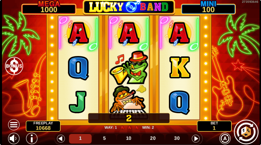 Lucky Band Screenshot