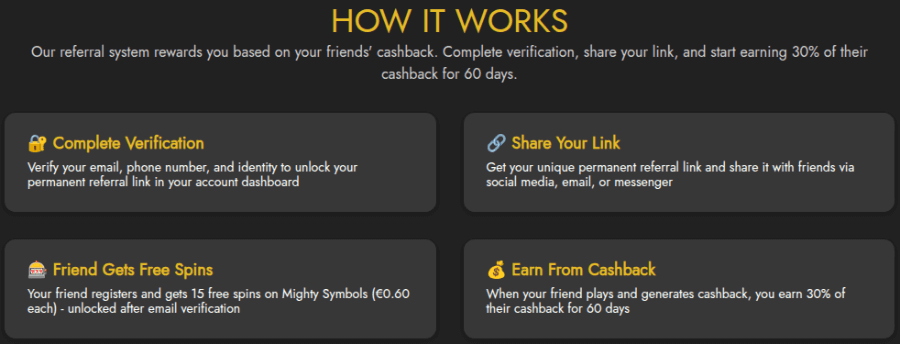 lucky blinders referral program