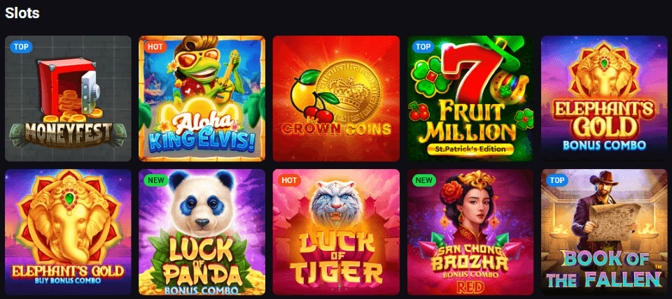 lucky vibe casino game library