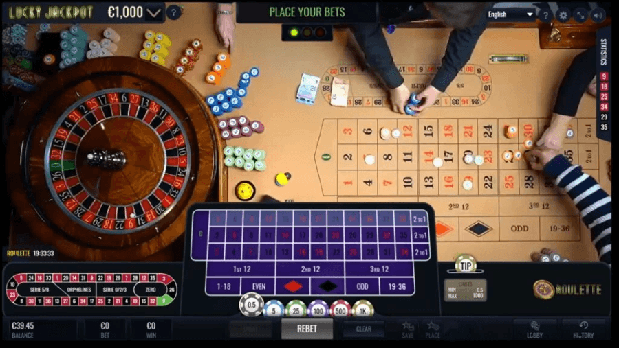 luckystreak dual play roulette