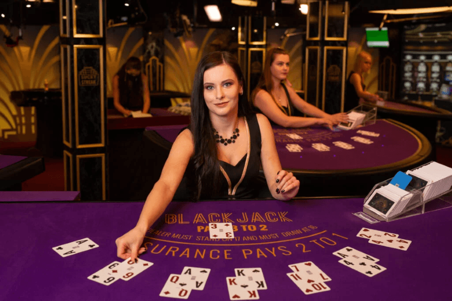 luckystreak live blackjack