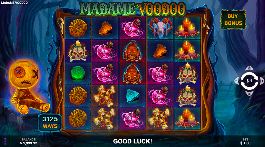 Madame Voodoo Spielautomat