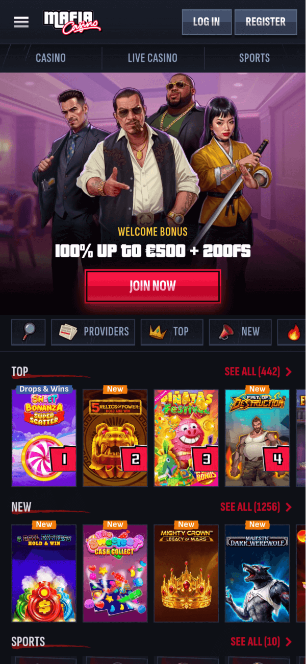 mafia casino screenshot