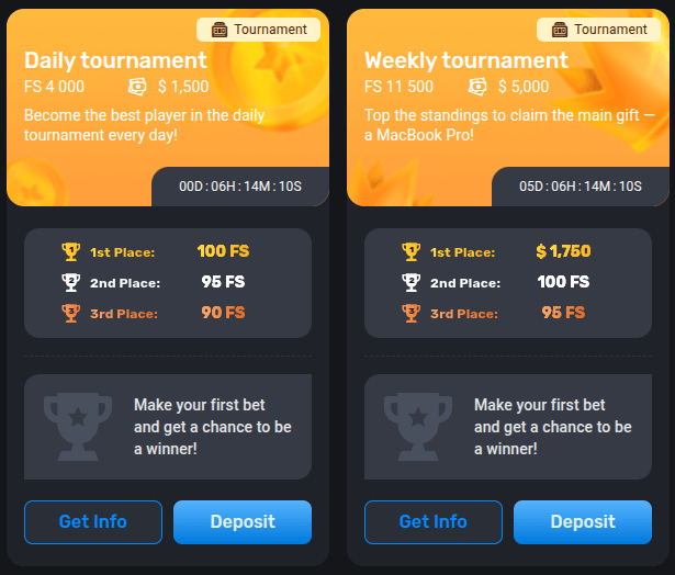 magic365 casino tournaments