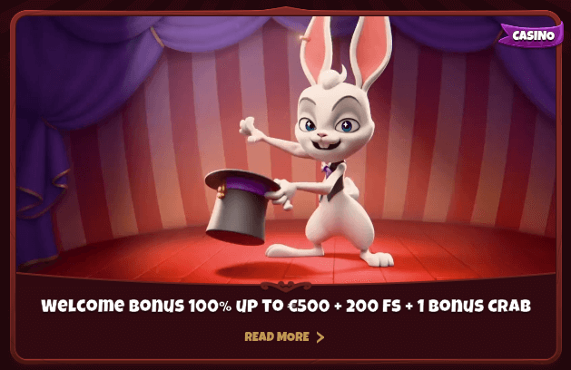 magius casino welcome bonus