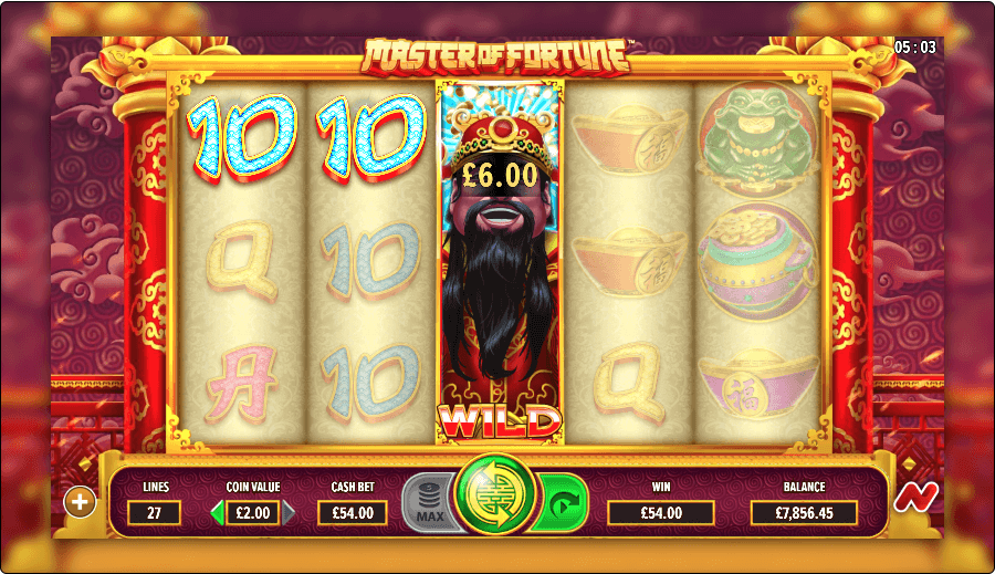 Master of Fortune Online Slot Game Bonus