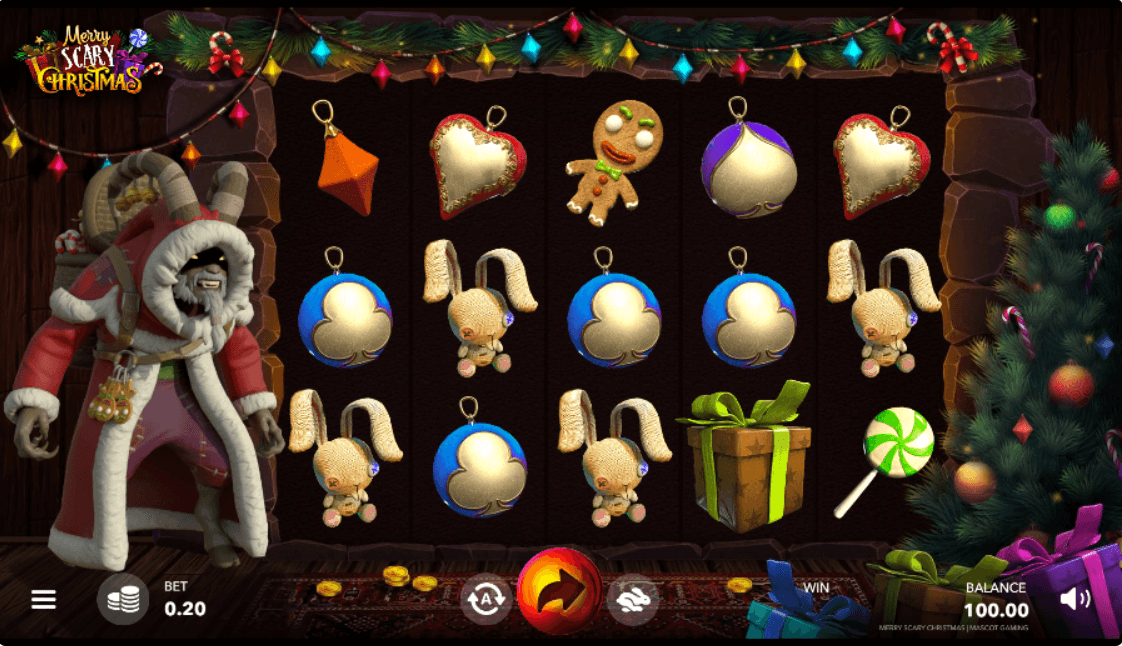 Merry Scary Christmas Online Slot Game Reels