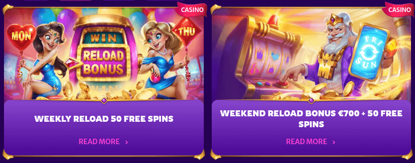 midarion casino weekly offers