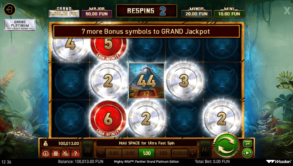 mighty wild panther grand platinum hold the jackpot