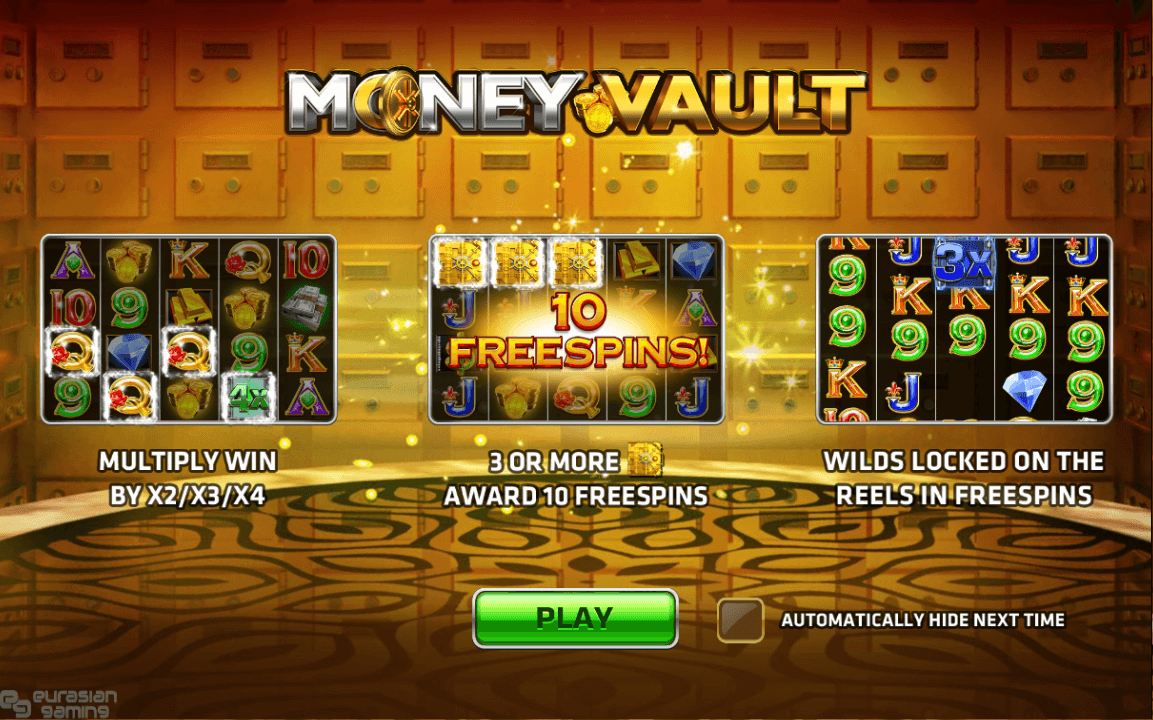 money vault features
