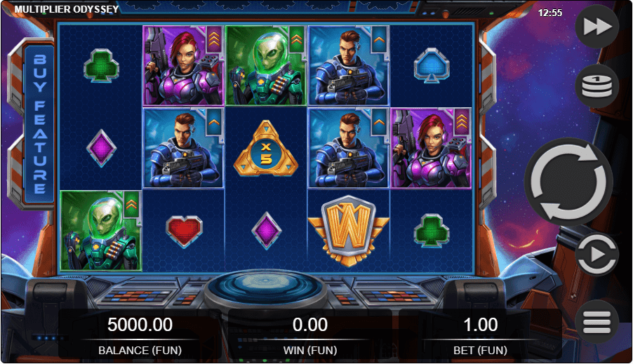 multiplier odyseey reels