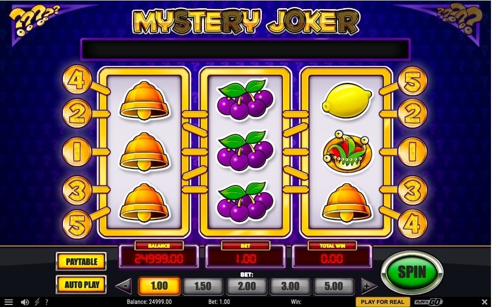 Mystery Joker Slot Reels