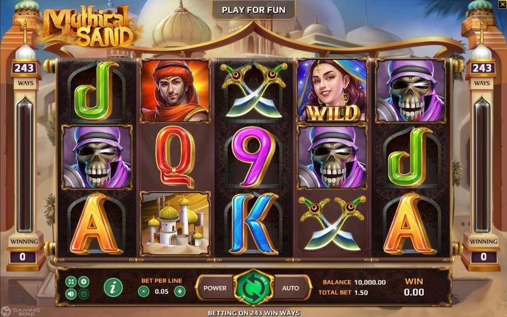 Mythical Sand Slot Reels