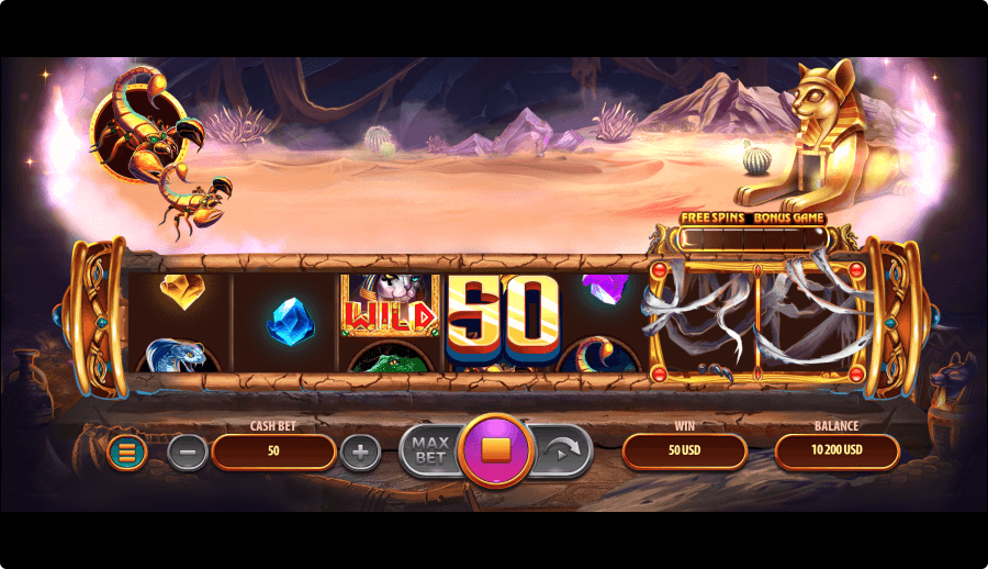 Myths of Bastet Online Slot Game Features