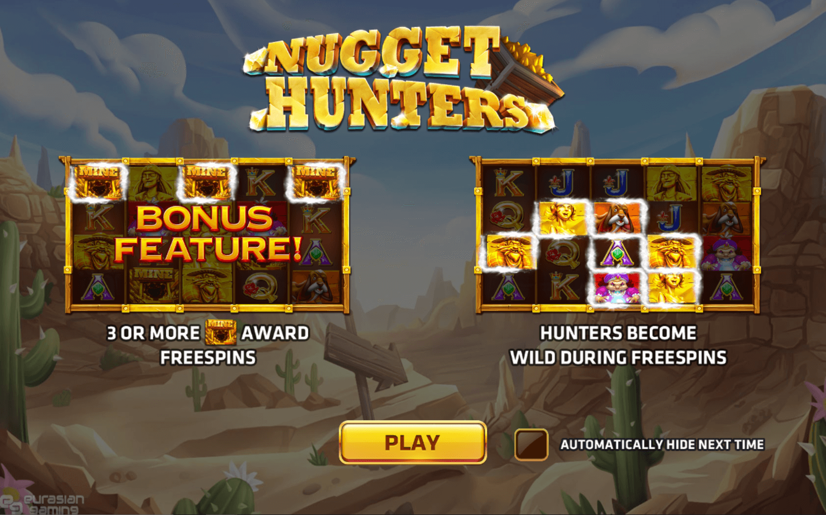 nugget hunters features