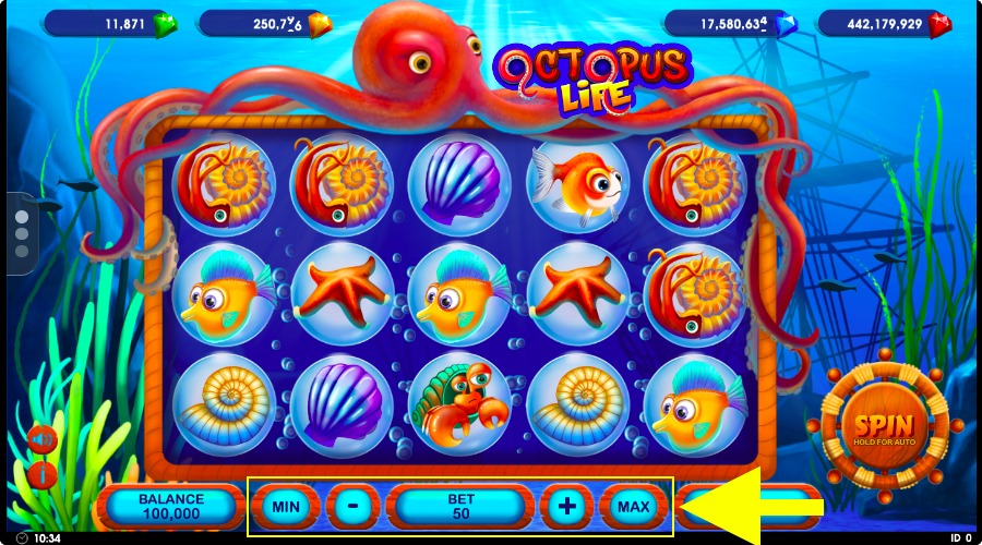 Octopus Life Einsatz Auswahl